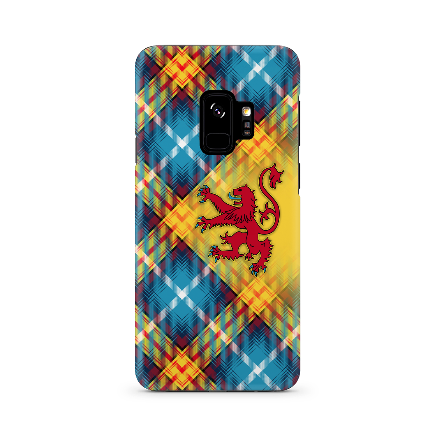 The DECLARATION Tartan ~ Phone Case with Lion Rampant (collection 4)