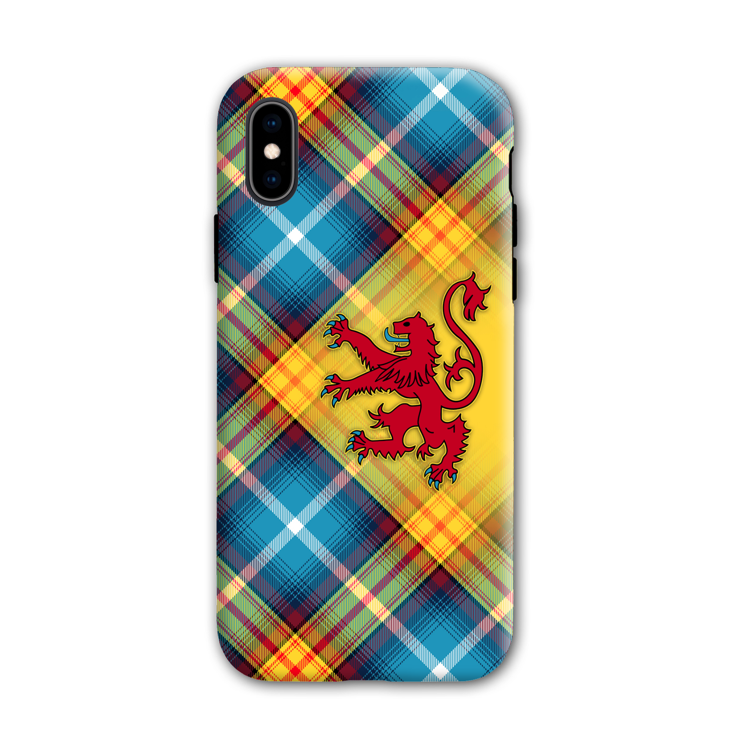 The DECLARATION Tartan ~ Phone Case with Lion Rampant (collection 4)