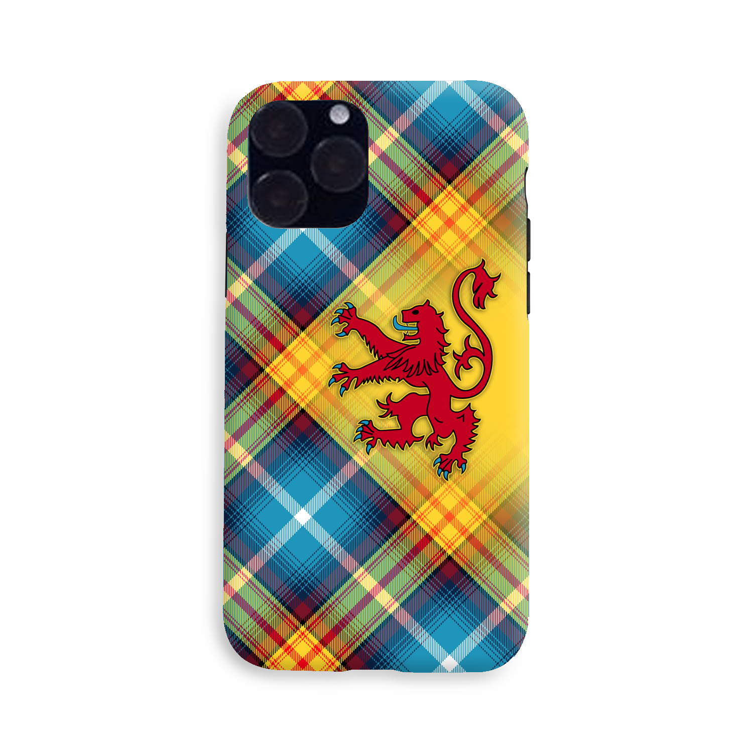 The DECLARATION Tartan ~ Phone Case with Lion Rampant (collection 4)