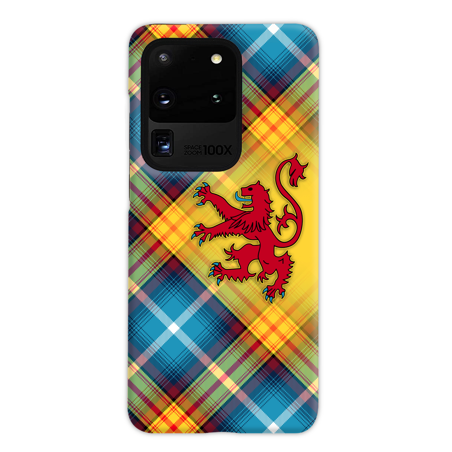 The DECLARATION Tartan ~ Phone Case with Lion Rampant (collection 4)
