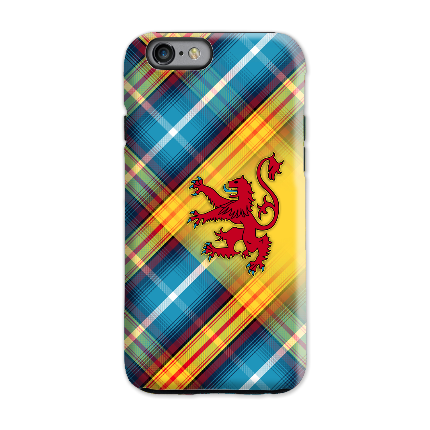 The DECLARATION Tartan ~ Phone Case with Lion Rampant (collection 4)