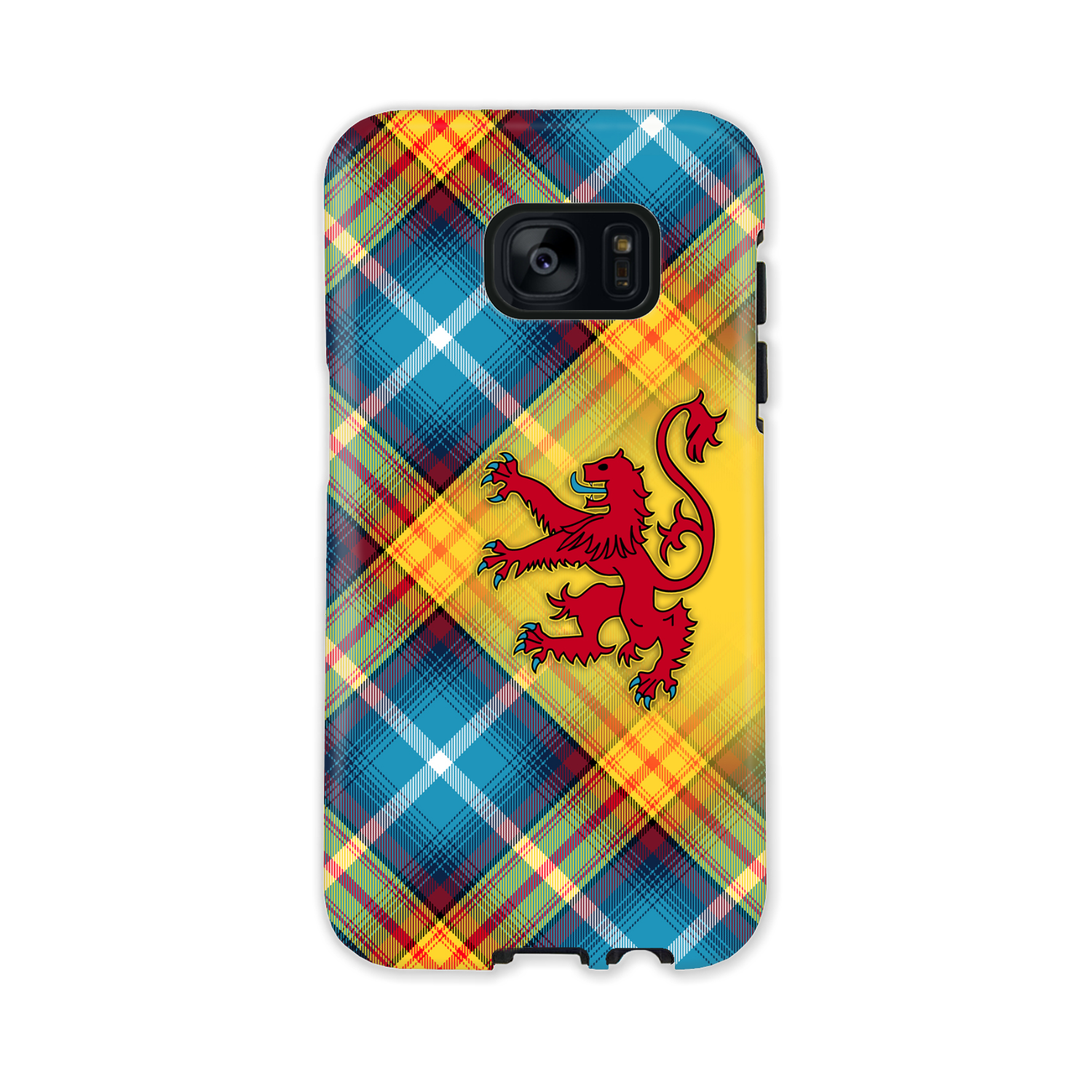 The DECLARATION Tartan ~ Phone Case with Lion Rampant (collection 4)