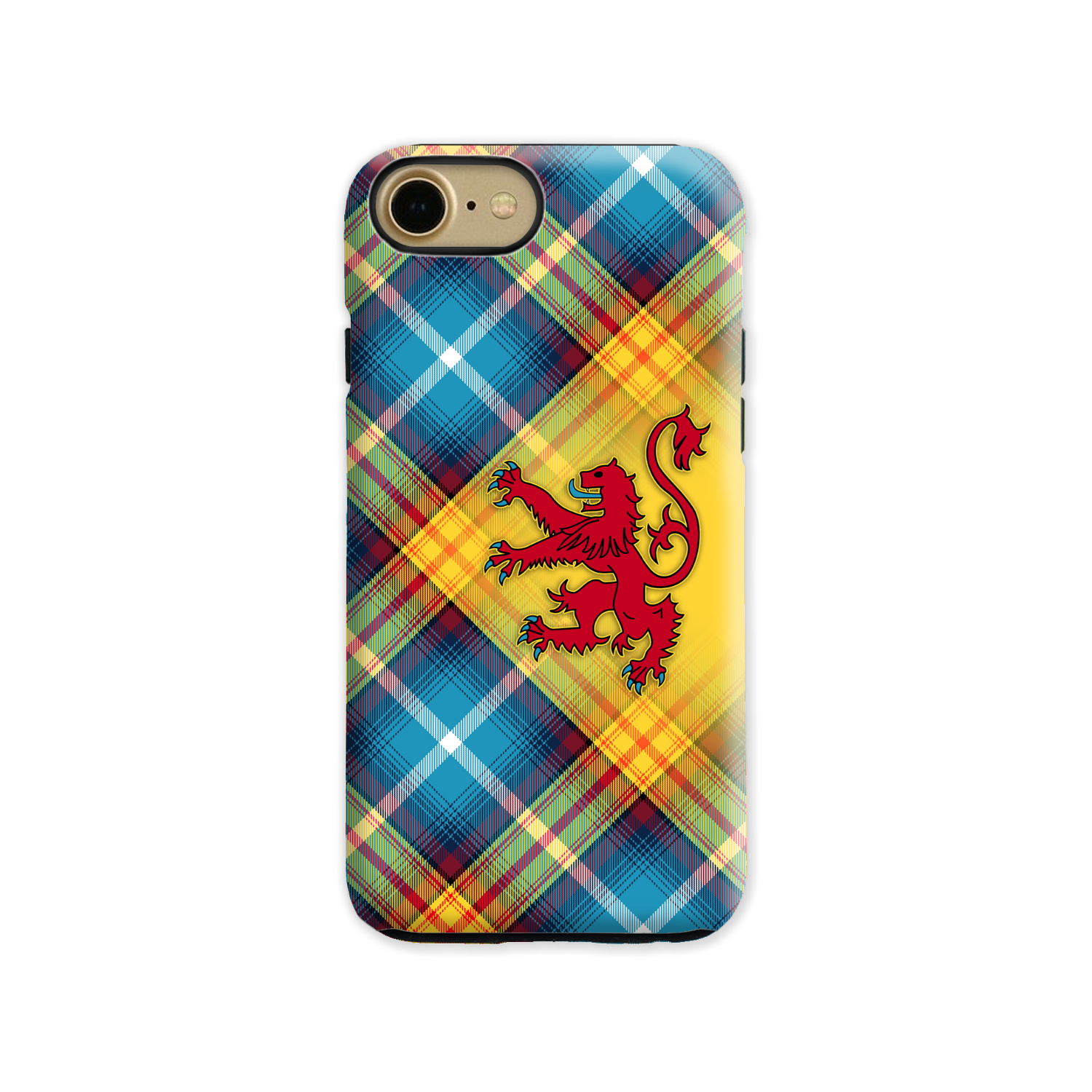 The DECLARATION Tartan ~ Phone Case with Lion Rampant (collection 4)