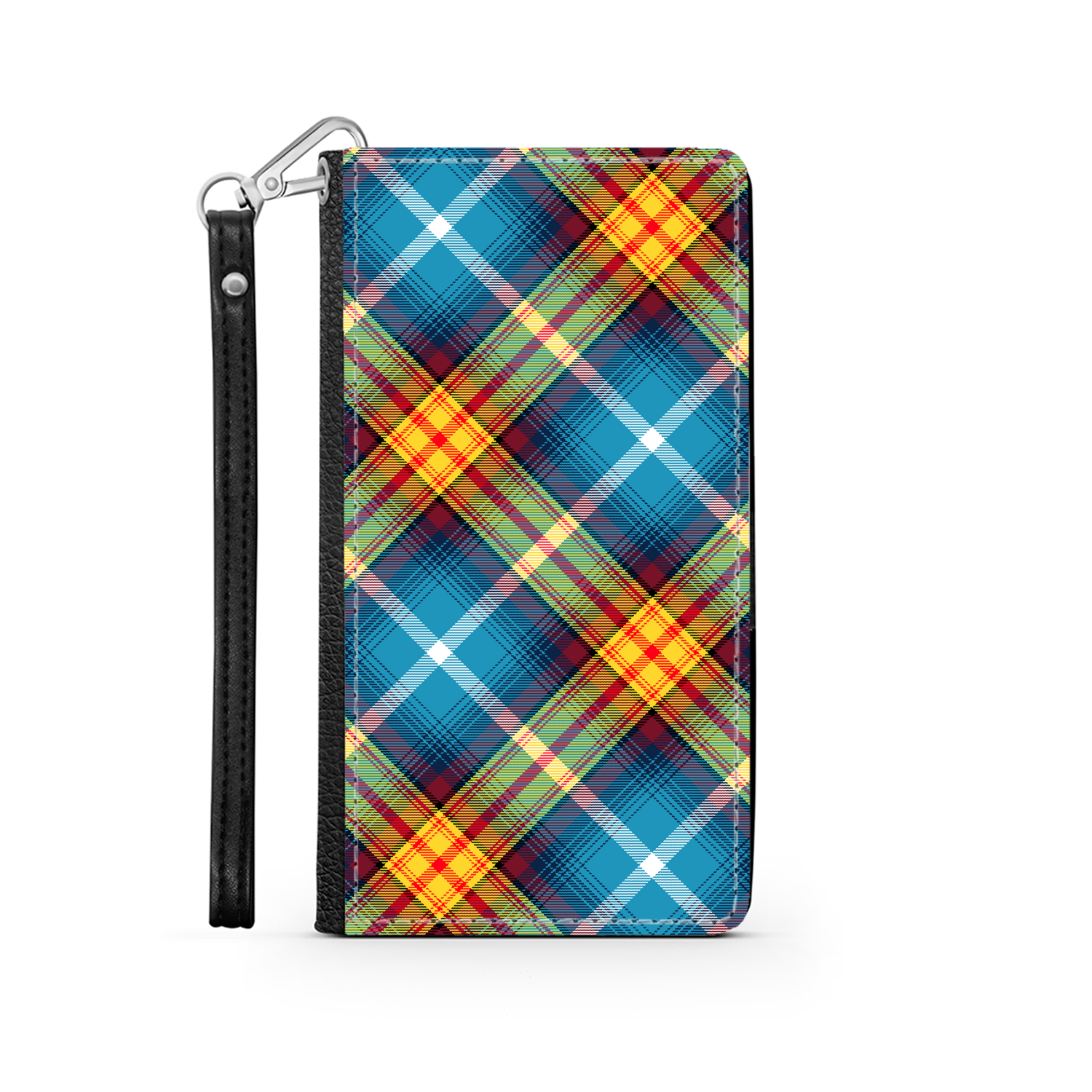 The DECLARATION Tartan ~ Faux Leather Wallet Phone Case