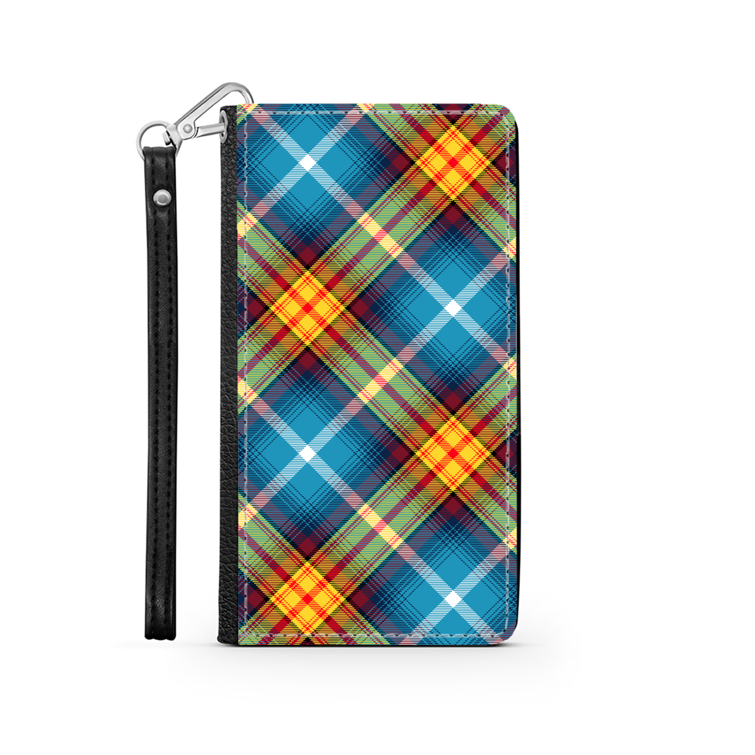 The DECLARATION Tartan ~ Faux Leather Wallet Phone Case