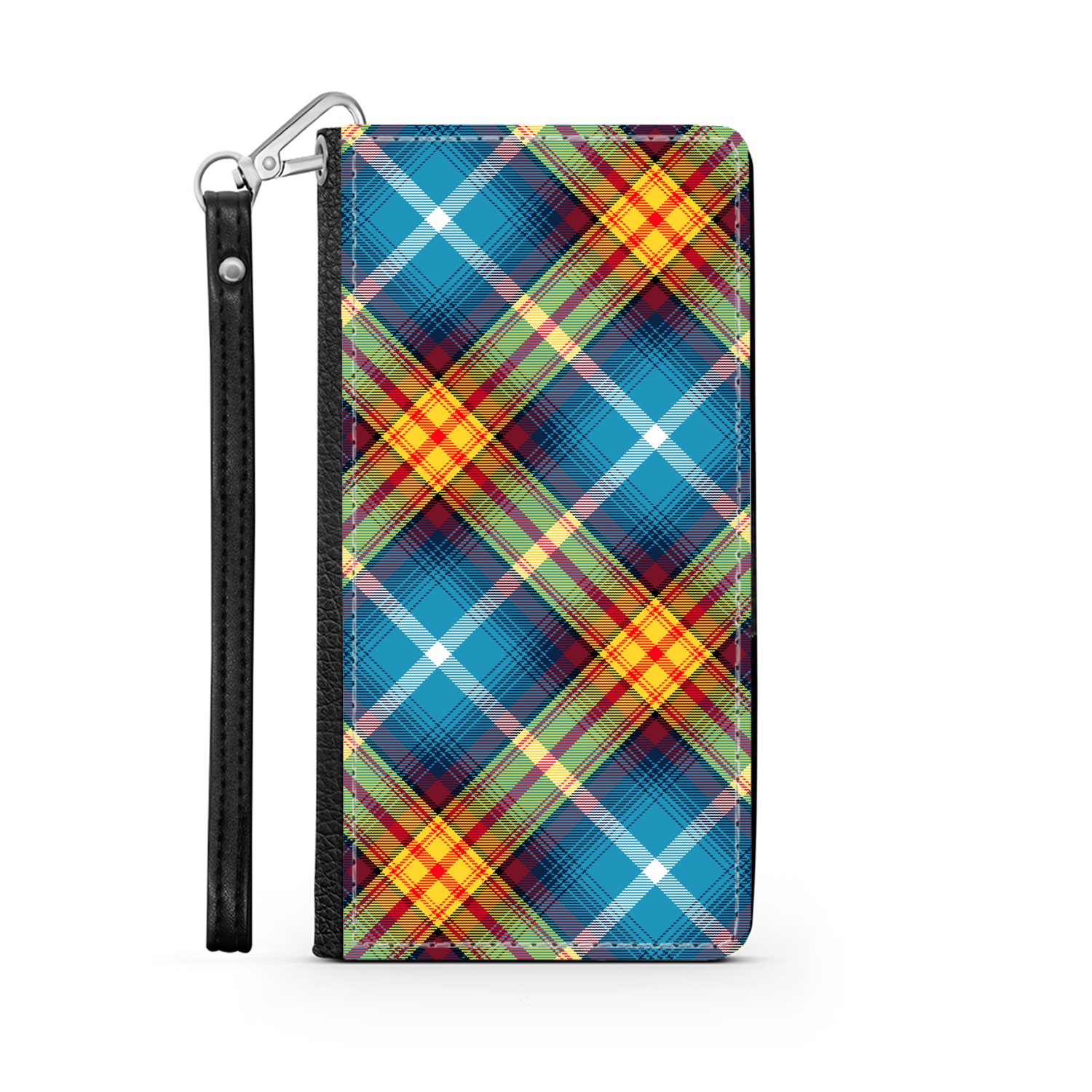 The DECLARATION Tartan ~ Faux Leather Wallet Phone Case