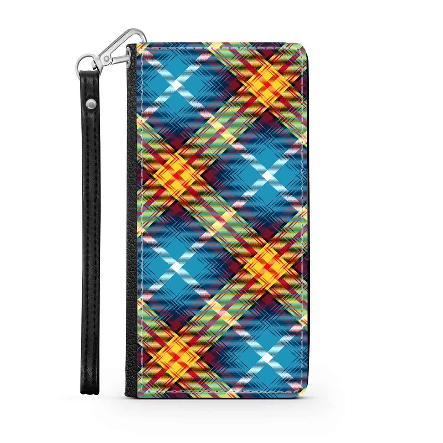 The DECLARATION Tartan ~ Faux Leather Wallet Phone Case