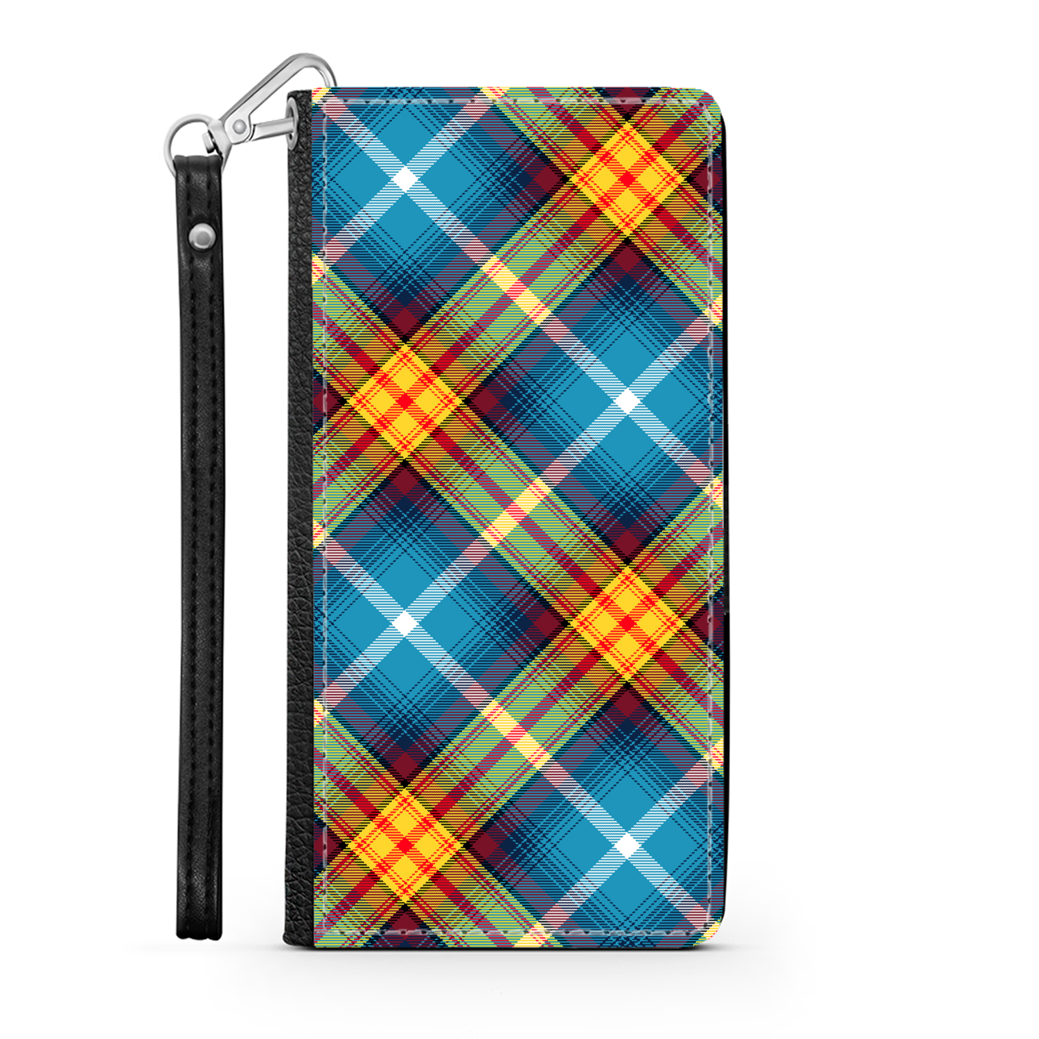The DECLARATION Tartan ~ Faux Leather Wallet Phone Case