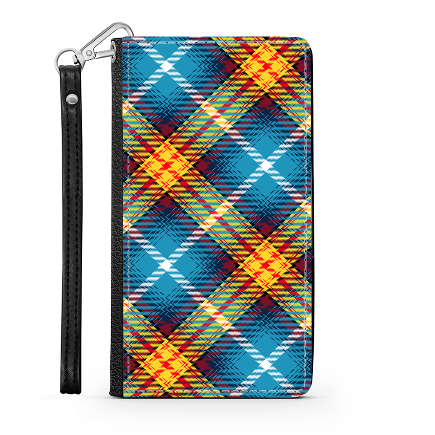 The DECLARATION Tartan ~ Faux Leather Wallet Phone Case