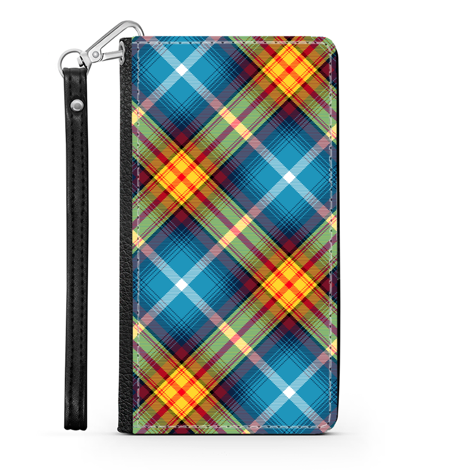 The DECLARATION Tartan ~ Faux Leather Wallet Phone Case