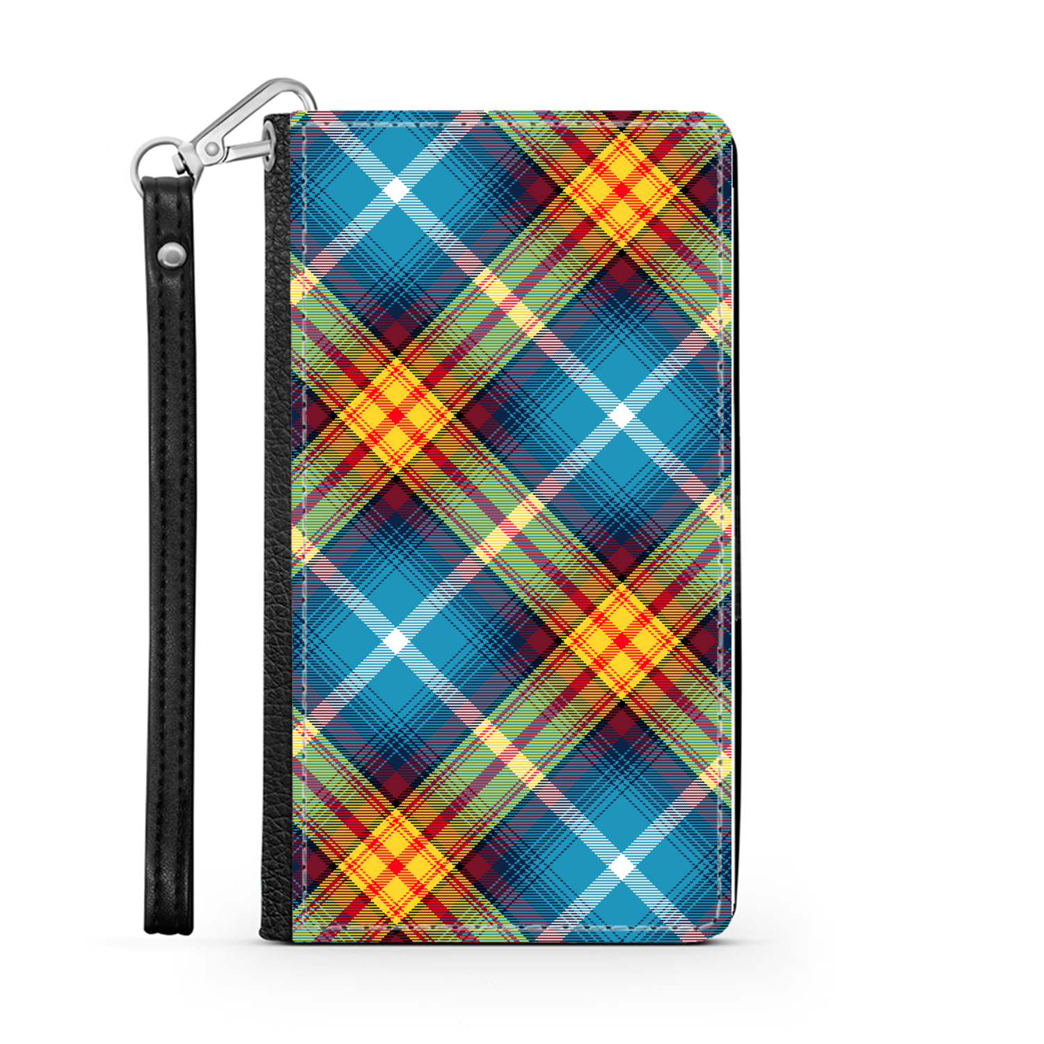 The DECLARATION Tartan ~ Faux Leather Wallet Phone Case