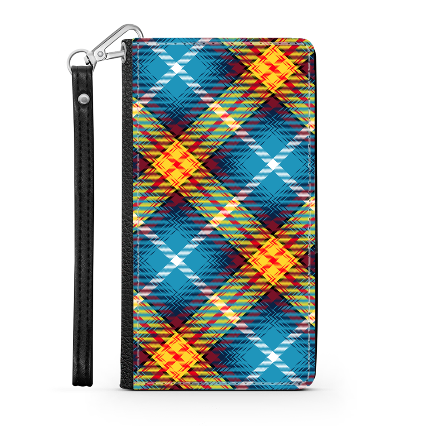 The DECLARATION Tartan ~ Faux Leather Wallet Phone Case