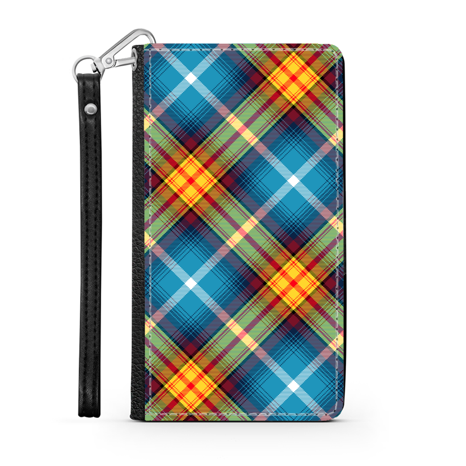 The DECLARATION Tartan ~ Faux Leather Wallet Phone Case