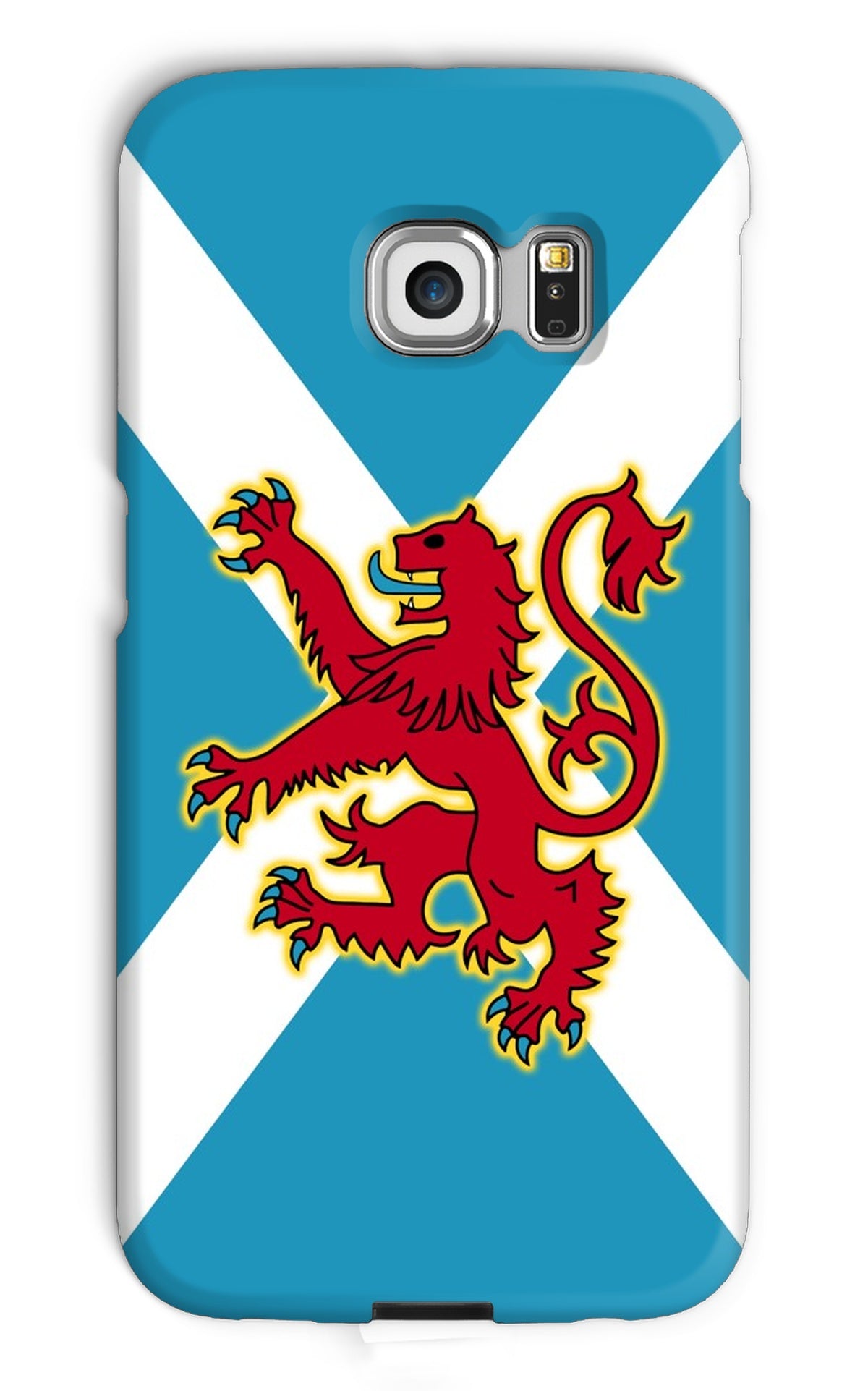 Ancient Azure Scottish Saltire & Lion Rampant ~ Phone Case (collection 2)