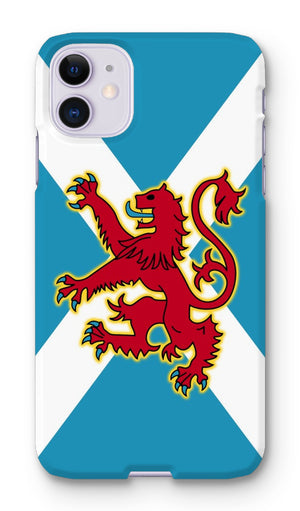 Ancient Azure Scottish Saltire & Lion Rampant ~ Phone Case (collection 2)