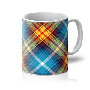 Declaration of Scottish Independence Arbroath 6th April 1320 Steven Patrick Sim Tartan mug
