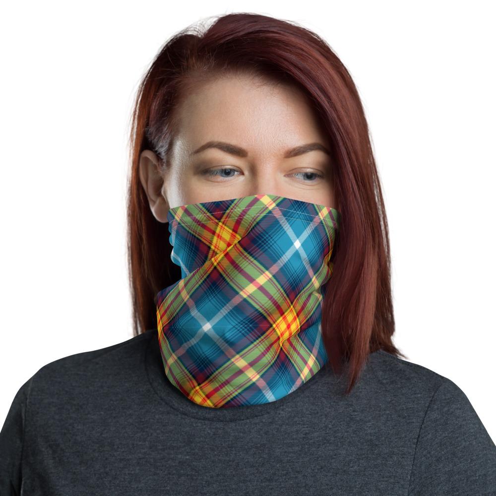 Declaration of Scottish Independence 1320 Tartan Unisex Neck Gaiter - Small Sett 4