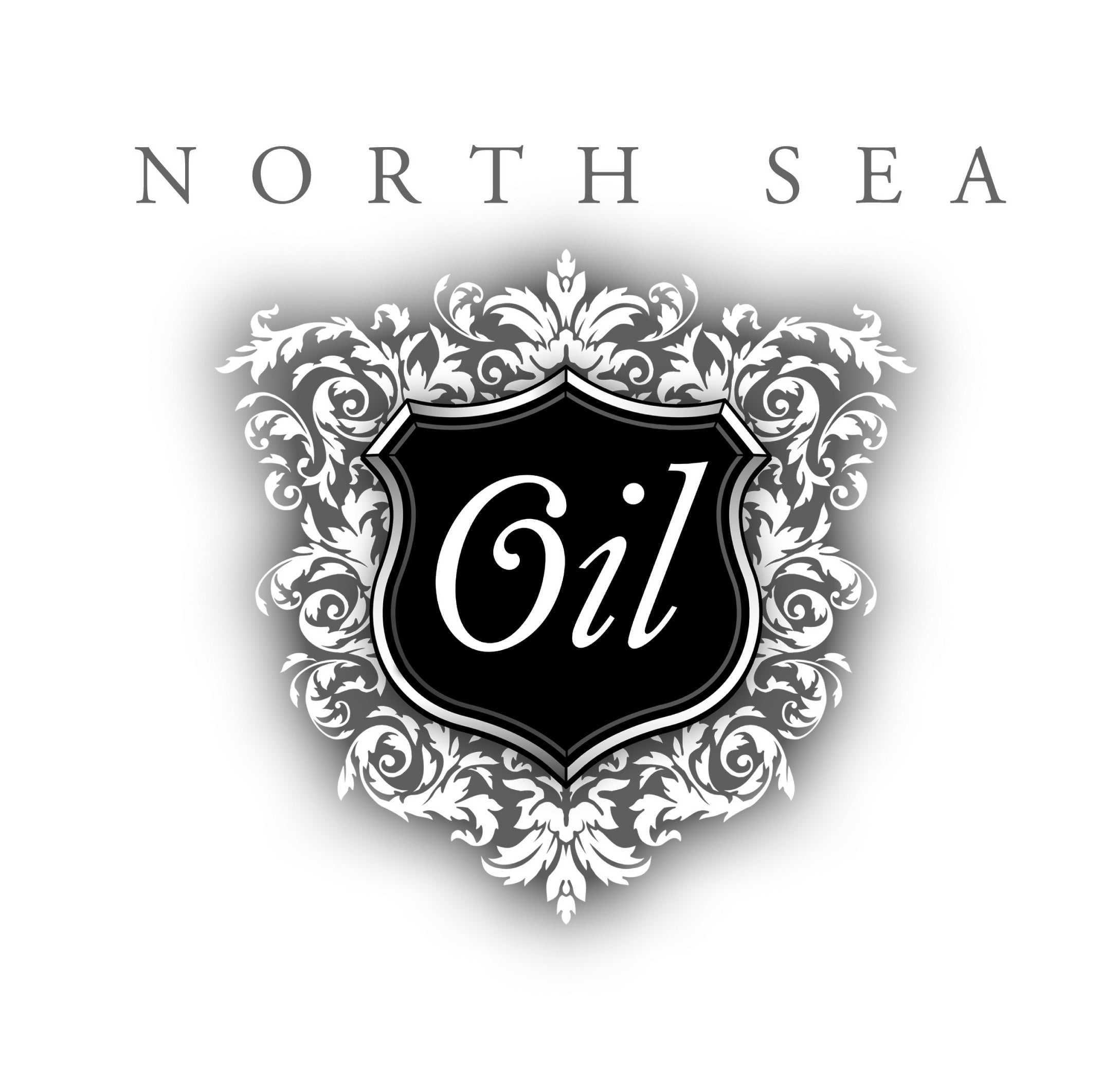 North Sea Oil Tartan emblem designed by Steven Patrick Sim the Tartan Artisan, featuring a crest or emblem incorporating the distinctive tartan colors—black, brown, gold, blue, and grey—symbolizing crude oil, the North Sea, and the Aberdeen coat of arms, with a central flame motif remembering the Piper Alpha tragedy and the heritage of Scotland’s offshore oil industry.